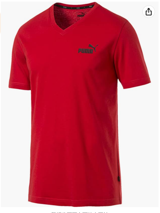 PUMA Men's Big & Tall Essentials+ V-Neck T-Shirt Bt